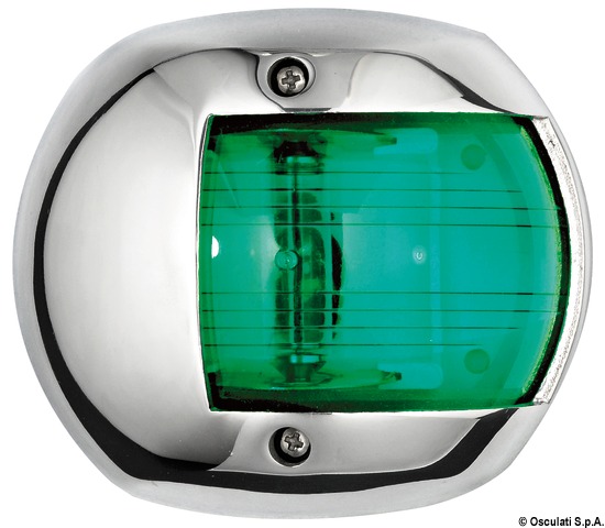 Fanale Compact 12 inox verde